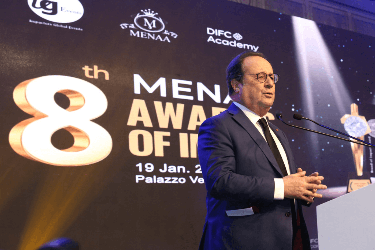 Francois Hollande, MENAA Awards 2023